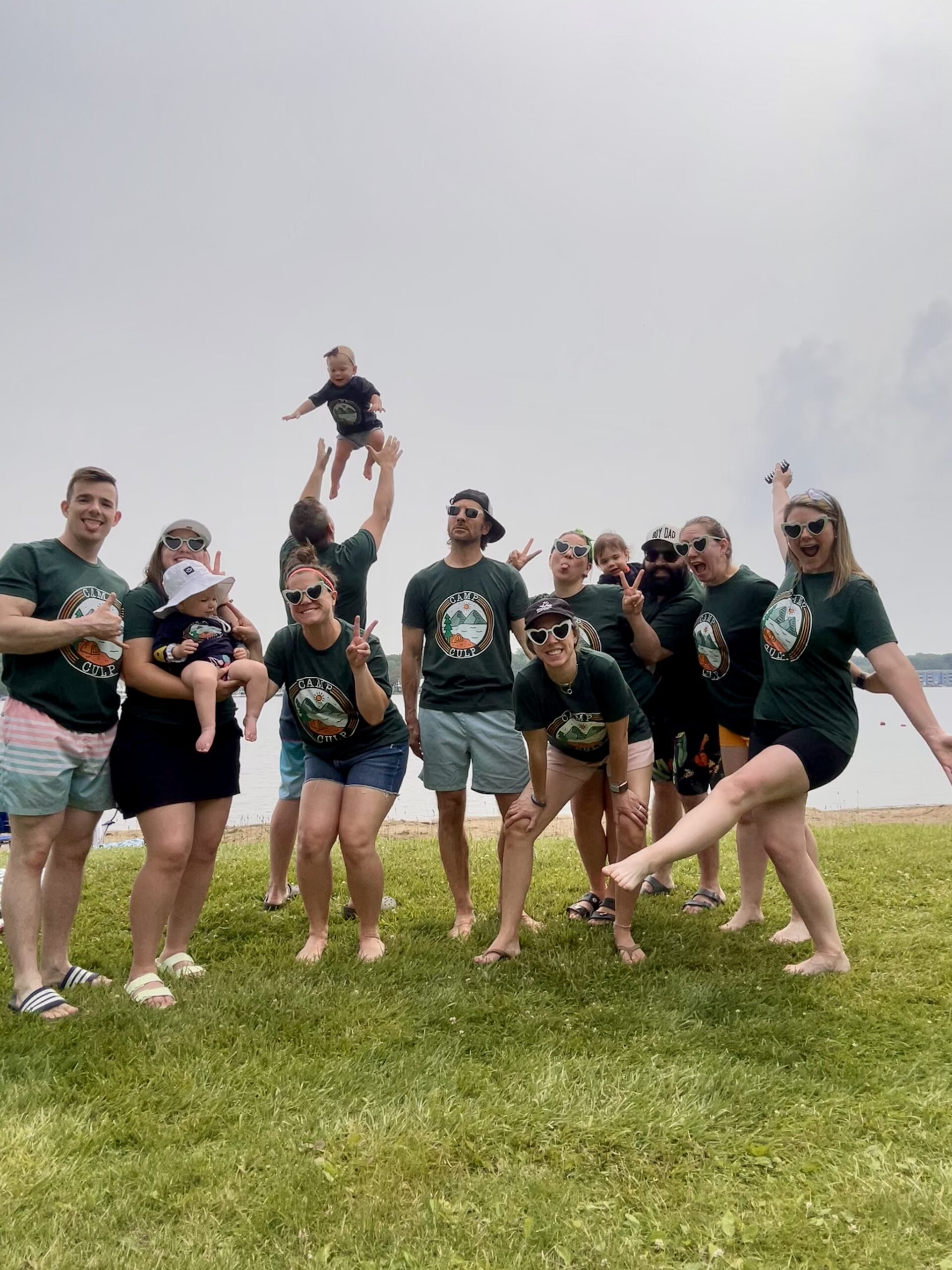 Camp Culp Wedding Celebration – Day 2: Lake Day at Fireman’s Beach